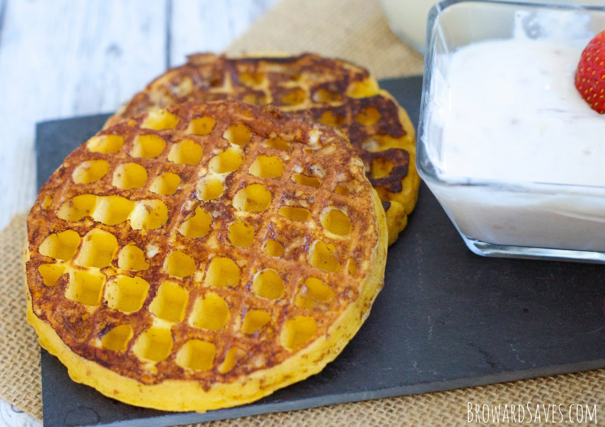 French Toast Frozen Waffles Recipe Living Sweet Moments