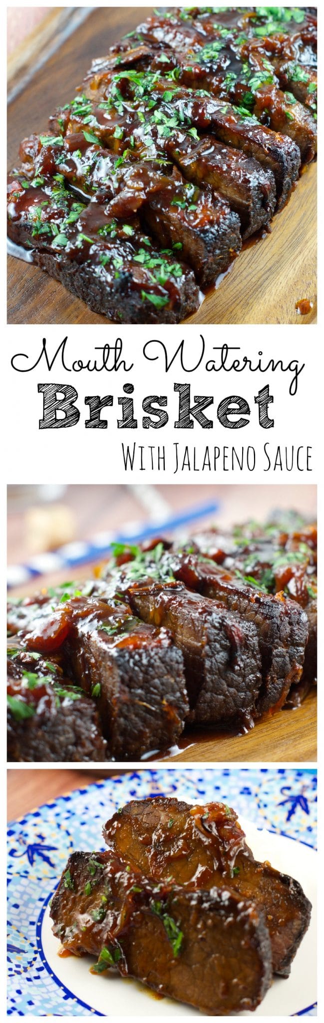 This melt in your mouth Jalapeño Brisket Recipe is a crowd pleaser! All the flavor without the heat. Serve it in your next gathering and it will be a hit.