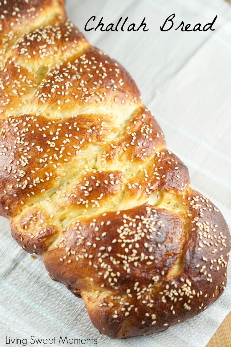 Challah Bread - This  easy to make eggy, delicious challah bread is the perfect to eat out of the oven but also makes amazing french toast the next day. Yum