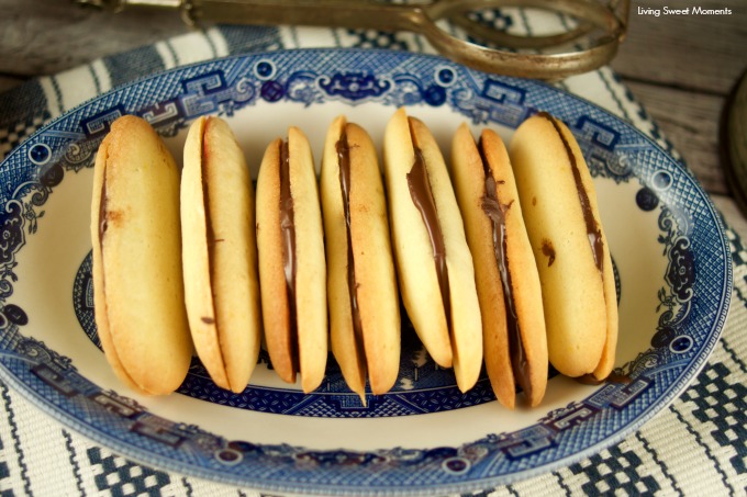 These Copycat Milano Cookies are easy to make and delish. Enjoy 2 shortbread cookies sandwiched together with chocolate. The perfect after dinner dessert. 