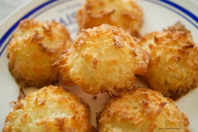 3 Ingredient Coconut Macaroons - Living Sweet Moments