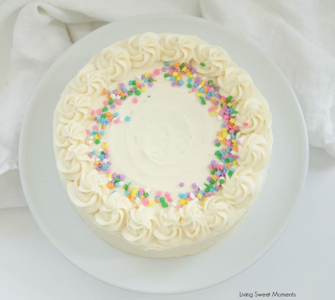 This amazing Birthday Cake Icing Recipe is easy to make and delicious! My favorite go-to vanilla buttercream that pairs perfectly with cakes and cupcakes. 