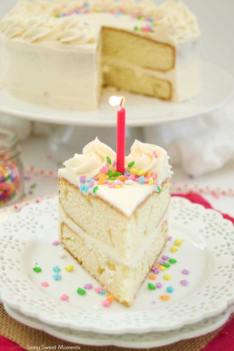 This amazing Birthday Cake Icing Recipe is easy to make and delicious! My favorite go-to vanilla buttercream that pairs perfectly with cakes and cupcakes. 