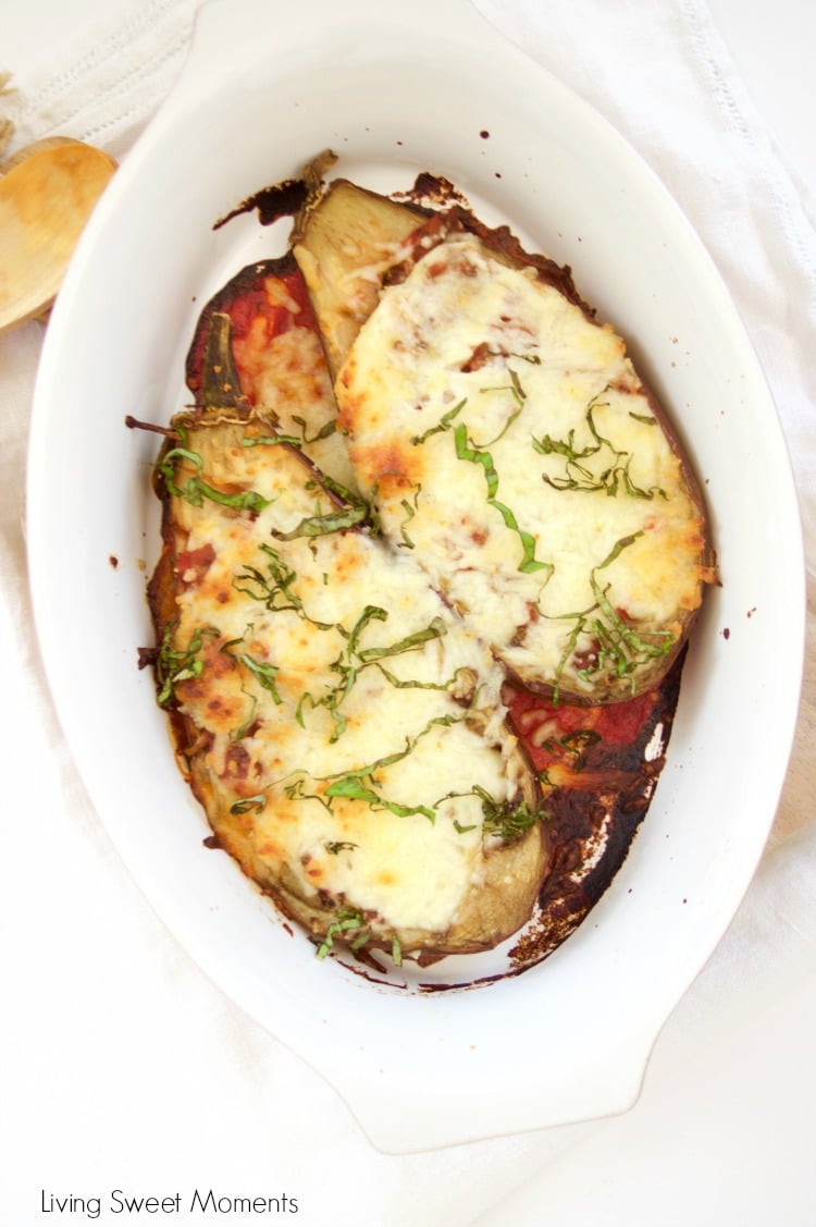 Cheesy Stuffed Eggplant Recipe 2