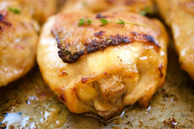This easy and delicious Maple-Mustard Chicken Thighs recipe is broiled to perfection and made in 15 minutes or less. Perfect for a quick weeknight dinner.