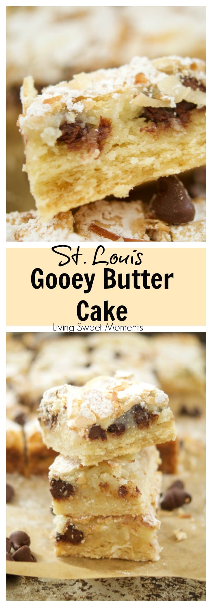 St. Louis Gooey Butter Cake Recipe - Living Sweet Moments