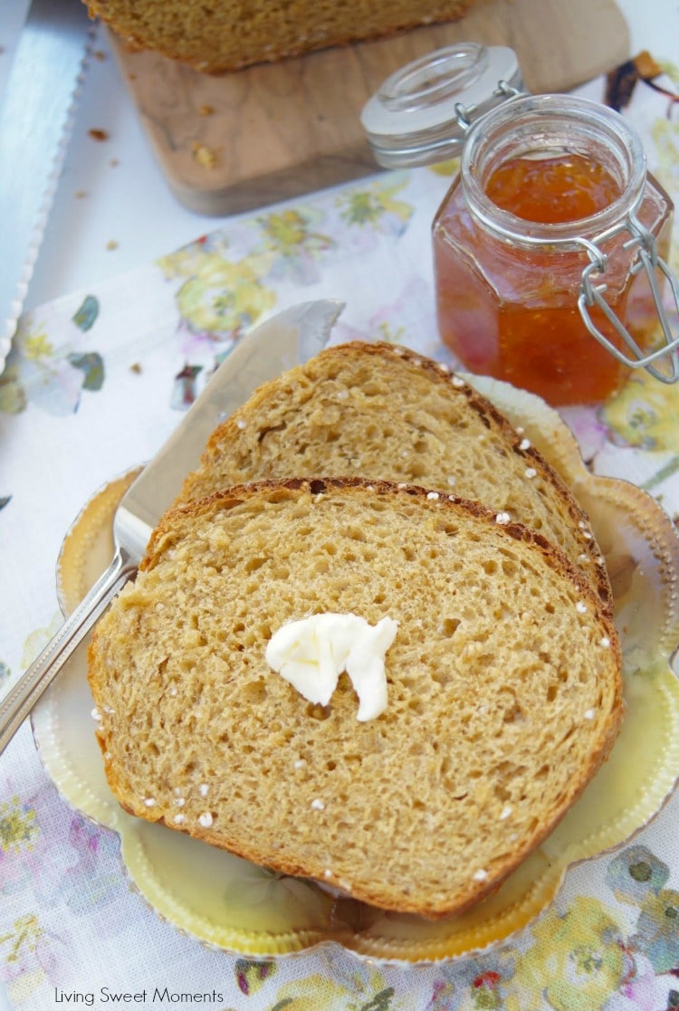 Deliciously Easy Irish Oatmeal Bread - Living Sweet Moments