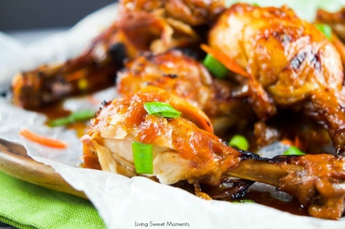 This instant pot Asian recipe for ginger garlic drumsticks is out of this world! Enjoy tender chicken in a sweet and sour sauce that's ready in no time.