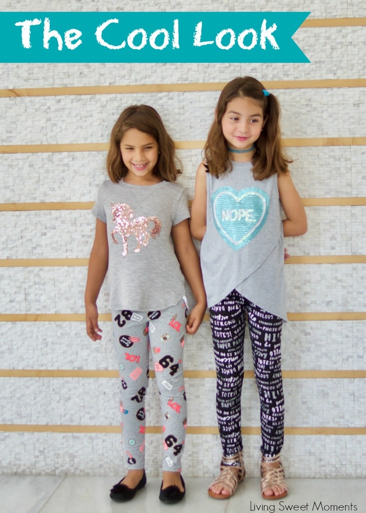 Check out the new JCPenney 2017 Back To School Styles for girls. Mix & Match tops and bottoms to suit your child's personality. From the cool to romantic