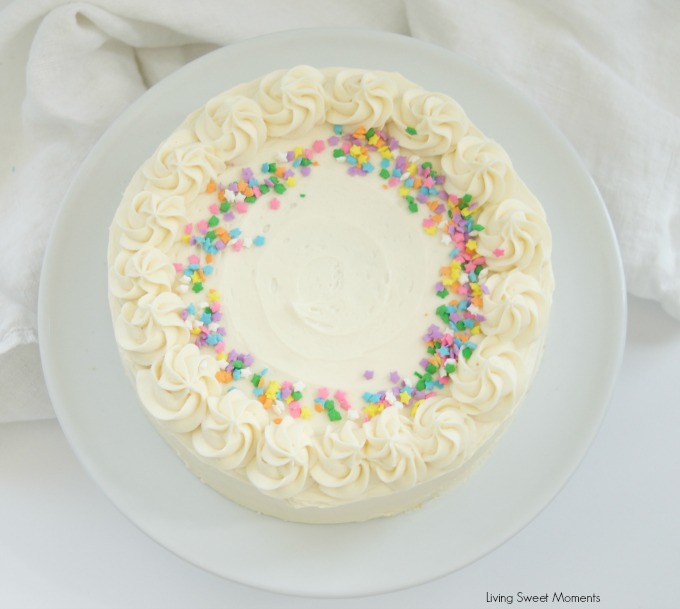 This amazing Birthday Cake Icing Recipe is easy to make and delicious! My favorite go-to vanilla buttercream that pairs perfectly with cakes and cupcakes. 