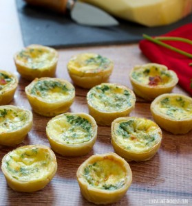 Mini Quiche Lorraine Recipe - Living Sweet Moments