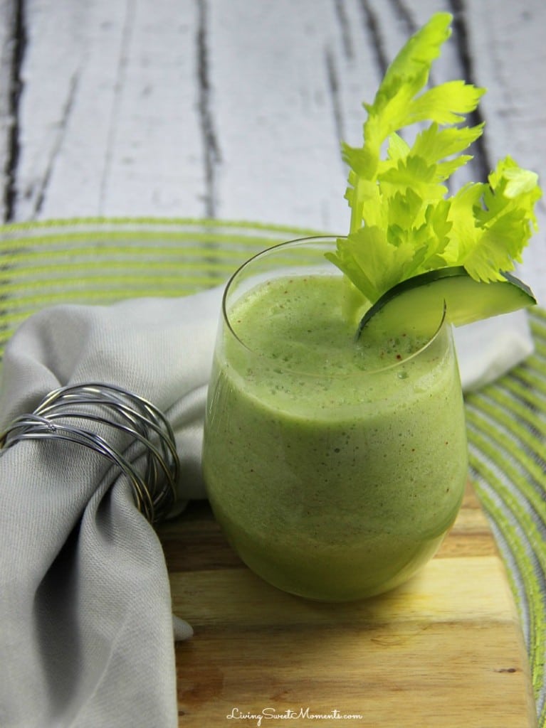 Cucumber And Ginger Smoothie Recipe Living Sweet Moments