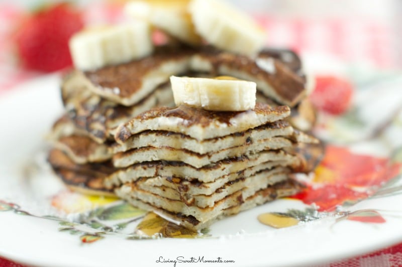 Dash Mini Griddle Recipe: Banana Pancakes 