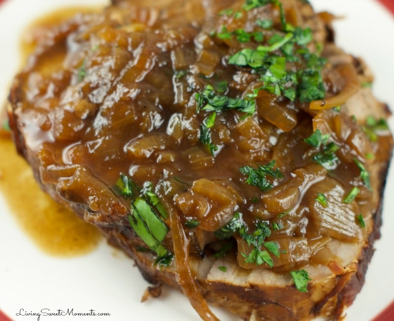 Slow Cooker Balsamic Beef Roast - made with balsamic and coke, this roast (asado negro) is tender, flavorful and very easy to make. Perfect for entertaining. 