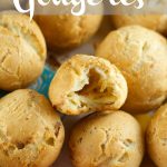 Cheese And Bacon Gougères - easy to make and delicious party appetizer! These little cheese balls do not need a dipping sauce since they hold so much flavor