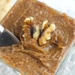 Charoset Recipe - made with dates and walnuts is the perfect Passover Recipe for your Seder dinner. Easy to make and super delicious spread for matzohs.