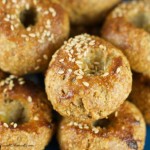 Passover Bagels - Super easy to make and delicious. These Passover rolls are sweet and savory with a sesame topping. Serve them warm on your Pesaj Seder