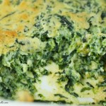 Spinach Souffle Recipe - This easy weeknight side dish is very easy to make and delicious. The perfect Spring recipe to bake in the oven and entertain with.