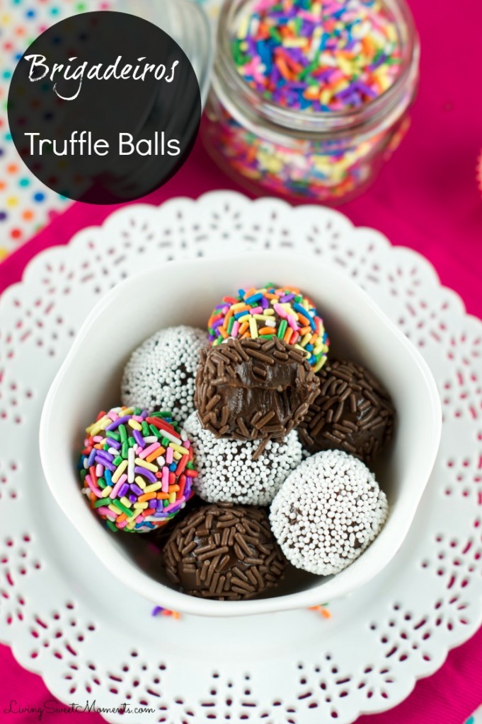 Brigadeiros - Brazilian Chocolate Fudge Balls - Living Sweet Moments