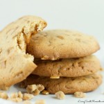 Butter Toffee Cookies - these delicious and easy to make chewy butter toffee cookies are made with heath bar bits to make them irresistible. A must recipe!