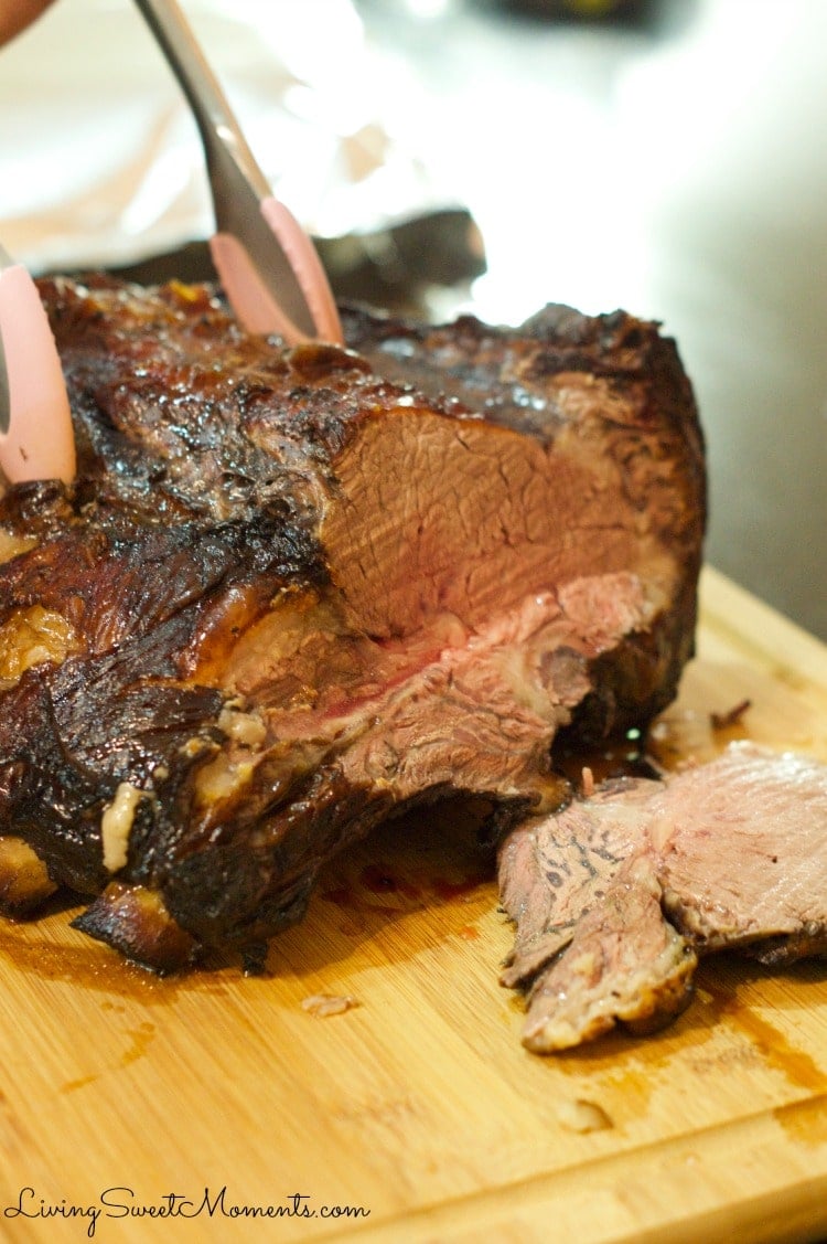 how to make prime rib roast - This easy step by step method guarantees you a juicy and tender prime rib that will impress your family and friends. Enjoy!