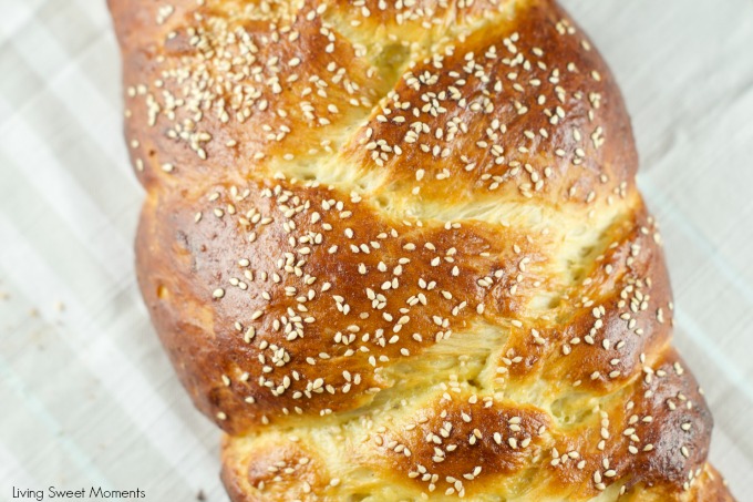 Challah Bread - This easy to make eggy, delicious challah bread is the perfect to eat out of the oven but also makes amazing french toast the next day. Yum