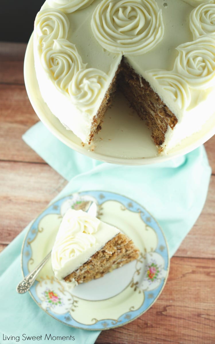 Southern Living's Hummingbird Cake - This spectacular cake is made with 3 layers or banana and pineapple cake and then topped off with cream cheese frosting