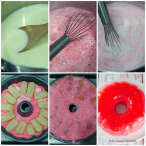 Magic Strawberry Jello Cake - Living Sweet Moments