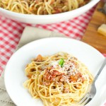 Spaghetti Spaghetti with San Marzano Tomato And Meat Sauce - Delicious & easy to make Spaghetti with meat sauce is the perfect quick weeknight dinner idea with ground beef! with San Marzano Tomato And Meat Sauce - Delicious & easy to make Spaghetti with meat sauce is the perfect quick weeknight dinner idea with ground beef!