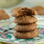 Double Chocolate Brownie Cookies : these easy to make chocolate cookies have the pudginess of a brownie with the taste of a cookie. Perfect for dessert.