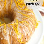 Glazed Orange Bundt Cake Recipe: delicious orange soaked bundt cake topped with a sweet orange glaze. The perfect dessert or breakfast for any occasion. Find the recipe on www.livingsweetmoments.com