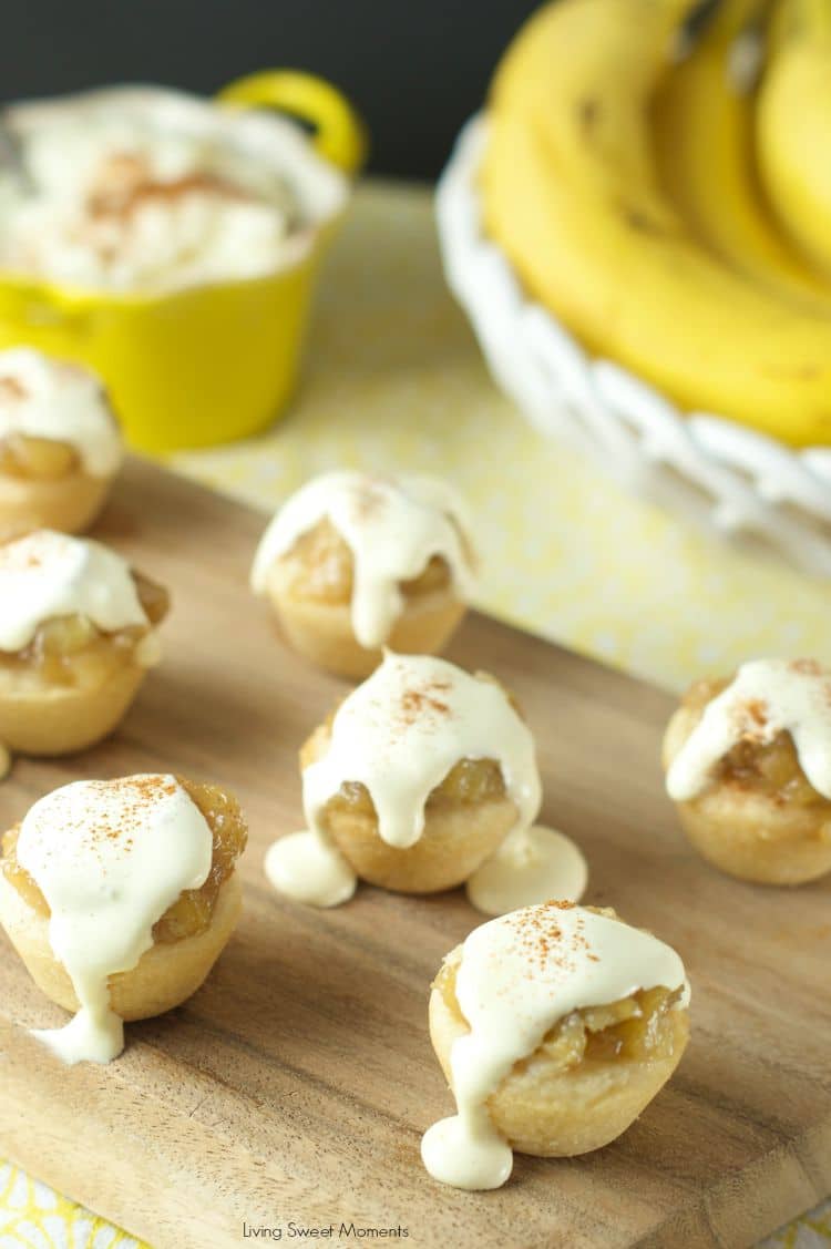 bananas foster cookie cups recipe