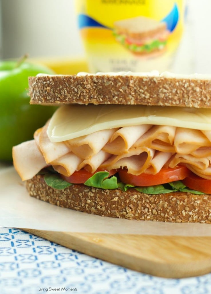 Kid Friendly Turkey Sandwich - Living Sweet Moments