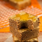 Pumpkin Cheesecake Brownies: this easy and delicious recipe is perfect for fall and winter. Brownies and fudgey with a creamy spiced pumpkin cheesecake top.