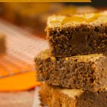 Pumpkin Cheesecake Brownies: this easy and delicious recipe is perfect for fall and winter. Brownies and fudgey with a creamy spiced pumpkin cheesecake top.