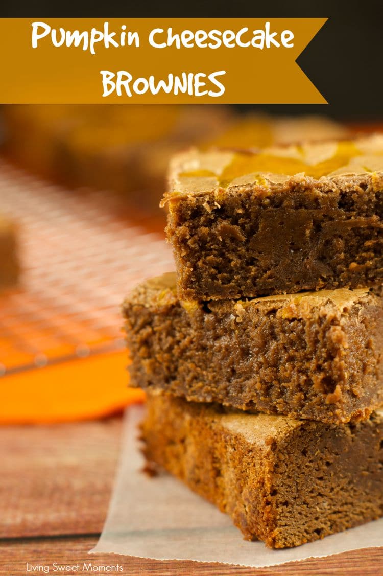 pumpkin cheesecake brownies