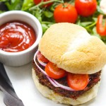 Veggie Burger - These vegan and GF veggie burgers are so good!. They are a healthy alternative to the original hamburger. Made with quinoa and black beans.