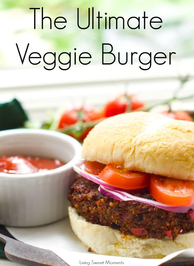 The Ultimate Veggie Burger - These vegan and GF  veggie burgers are so good!. They are a healthy alternative to the original hamburger. Made with quinoa and black beans.