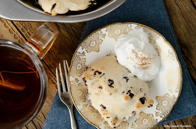 Cranberry Cinnamon Scones - these tender melt in your mouth scones are super easy to make and delicious! Perfect for breakfast, brunch or with tea! Yummy