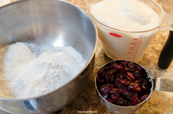 Cranberry Cinnamon Scones - these tender melt in your mouth scones are super easy to make and delicious! Perfect for breakfast, brunch or with tea! Yummy