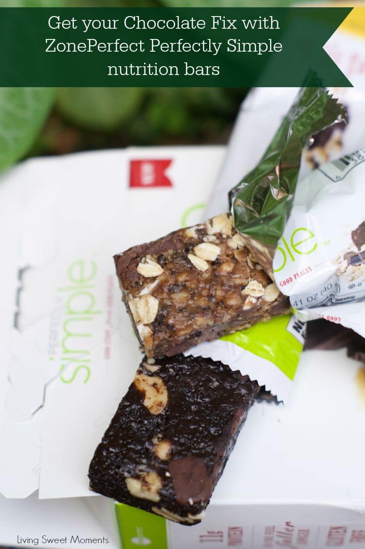 Get Your Chocolate Fix With ZonePerfect Perfectly Simple Bars: these tasty nutritional bars have a high protein content that will keep you full for hours. 