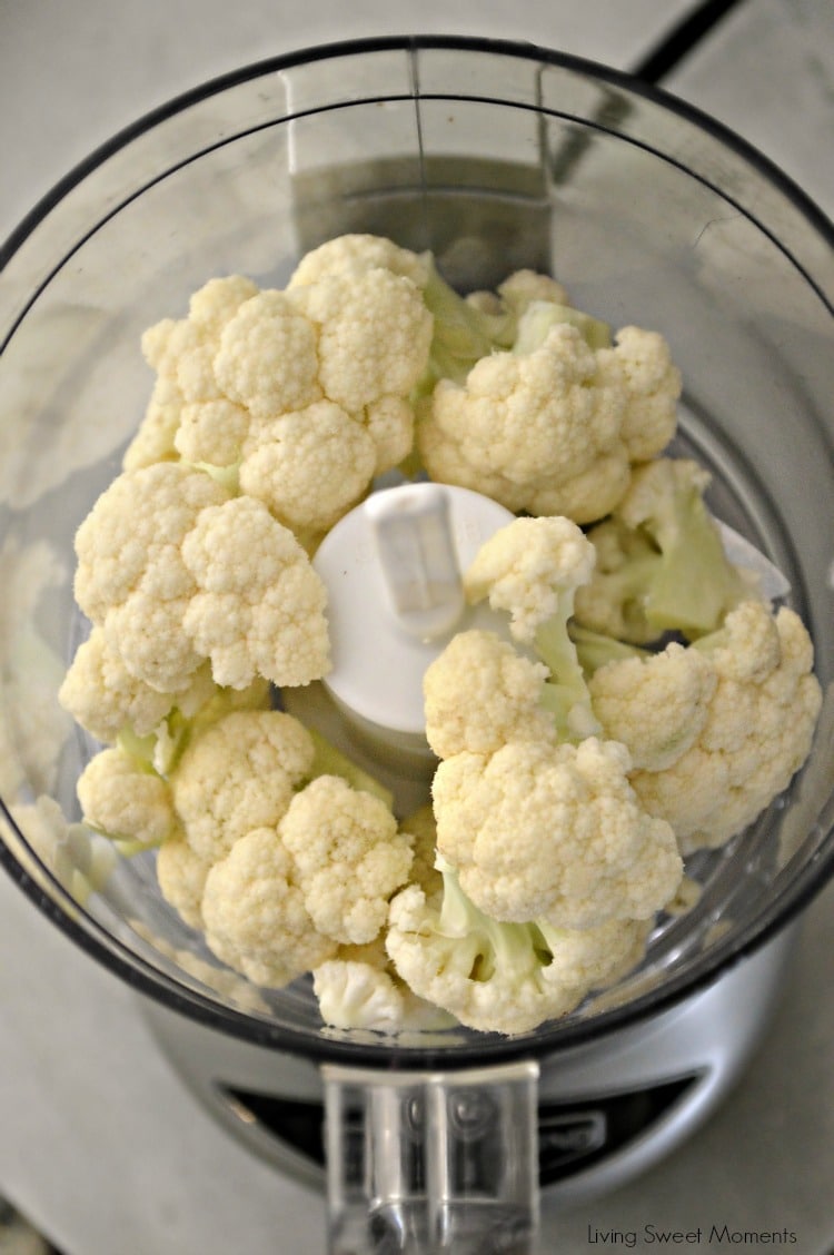 Cauliflower Fried Rice - Healthy, low-carb, and seriously tasty! Tastes so much like the Chinese takeout but without the guilt. Perfect healthy side dish. 