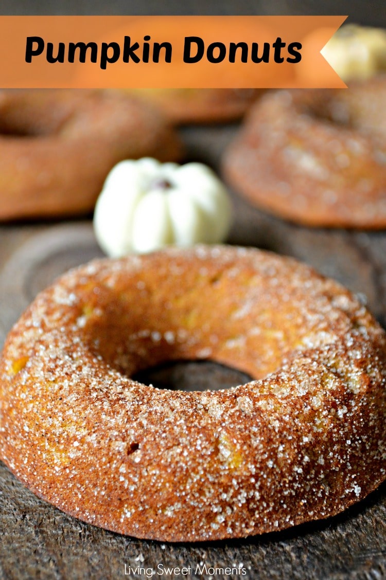 Baked Pumpkin Donuts  - These are the best fall doughnuts you will ever try! They are so soft and moist and loaded with pumpkin/cinnamon flavor! Yummy!