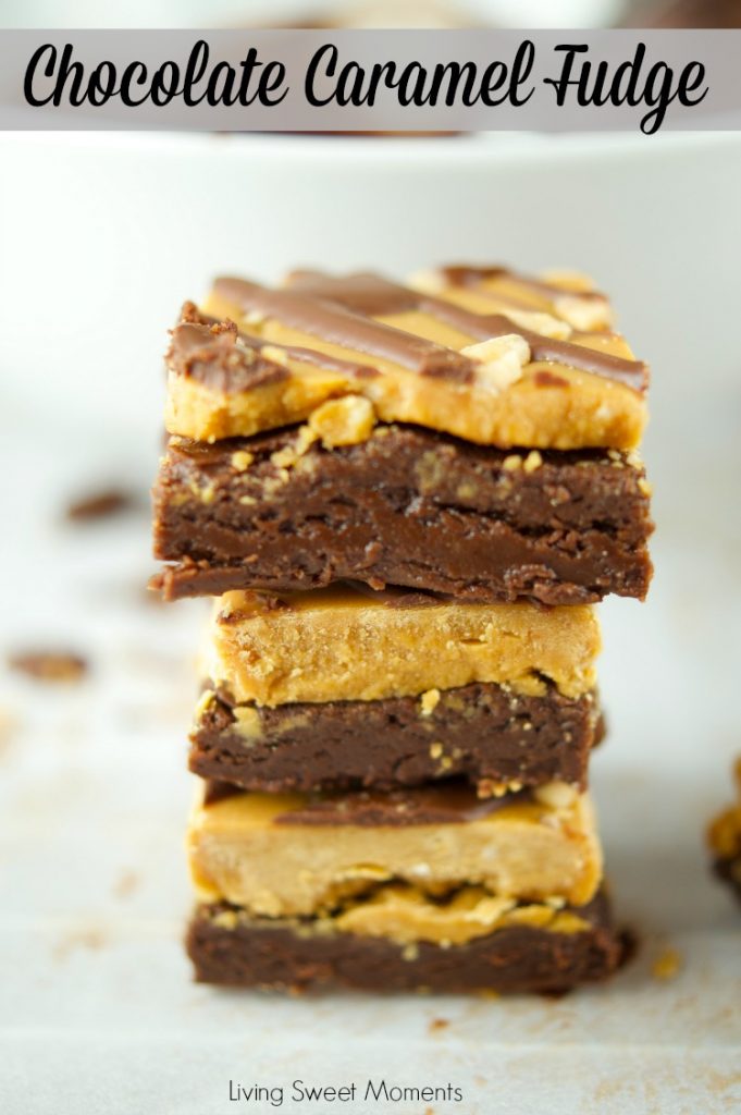 Chocolate Caramel Fudge - Living Sweet Moments