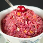 This no cook Cranberry Chutney has only 4 ingredients and is perfect to serve with turkey or as a spread with crackers. Perfect for your holiday meal. Yum!!