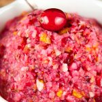 This no cook Cranberry Chutney has only 4 ingredients and is perfect to serve with turkey or as a spread with crackers. Perfect for your holiday meal. Yum!!