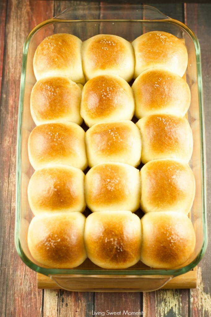 Homemade Dinner Rolls Recipe - These quick homemade dinner rolls are easy to make, soft, fluffy and delicious. This is the best rolls you will every try!