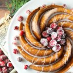 This Gingerbread Bundt Cake With Vanilla Glaze is moist, easy to make and delicious. The perfect Holiday dessert for parties, Breakfast and even brunch. Yum