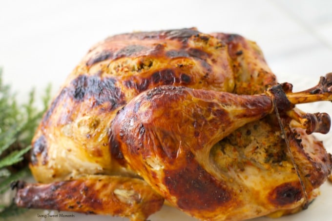 The World's Best Turkey Recipe - This delicious turkey recipe is moist and full of flavor. Perfect for thanksgiving or any other Holiday. Yummy!