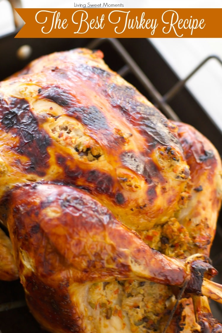 The World's Best Turkey Recipe - This delicious turkey recipe is moist and full of flavor. Perfect for thanksgiving or any other Holiday. Yummy!